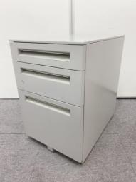 【西】【ウチダ】【ST】【デスクイン】【シリンダー錠】【３段ワゴン】【熊本オフィス家具】【熊本中古家具】【中古事務什器】【中古チェア】【中古椅子】　【半導体】熊本のオフィス用品一式ご手配可能！