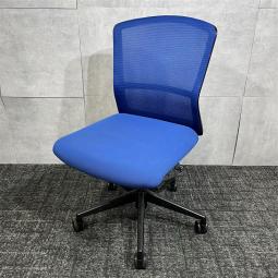 【状態考慮により特価！】　ウチダ　エルフィー　メッシュ　ブルー　肘なし　リクライニング　中古　福岡　博多　天神　九州最大級