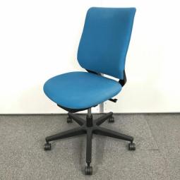 【大量在庫！】■コクヨ　ミトラチェア　ブルー　クロスバック■上品なデザインをお手頃価格で！【起業・レイアウト変更・入替に！】　【K】