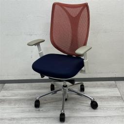 【在庫入れ替えSALE】ワークチェア アームレスト付 可動肘 ホワイトボディ■Okamura/オカムラ ・Sabrina/サブリナスタンダート
〈岐阜・愛知・三重・静岡・福井〉